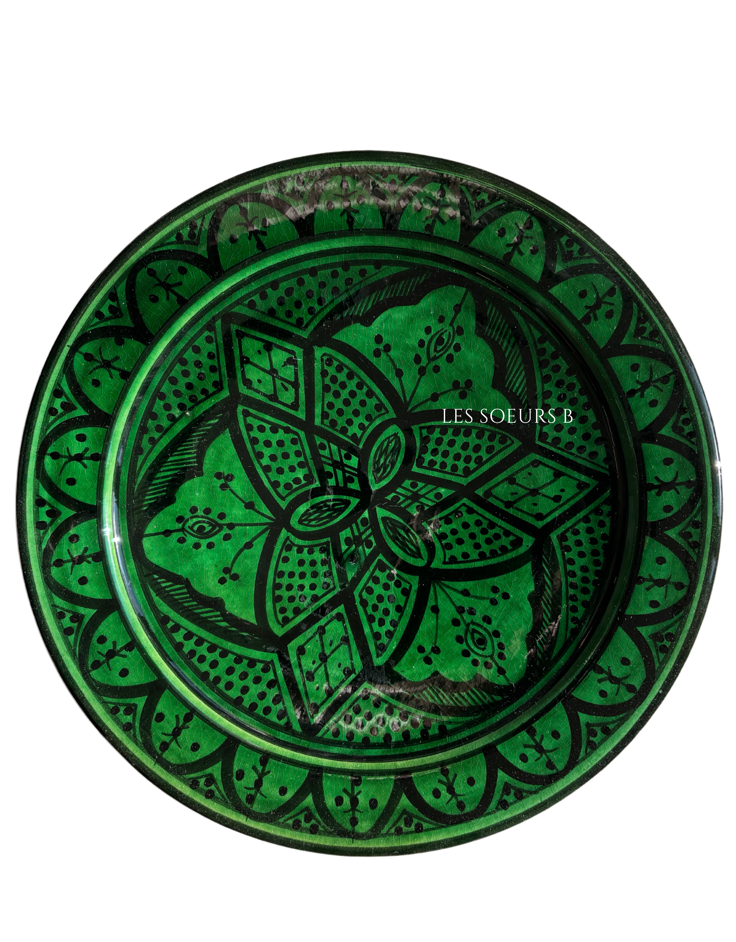 Assiettes verte