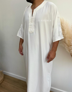 White men's abaya - Ref: 4042