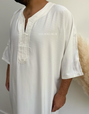 White men's abaya - Ref: 4042