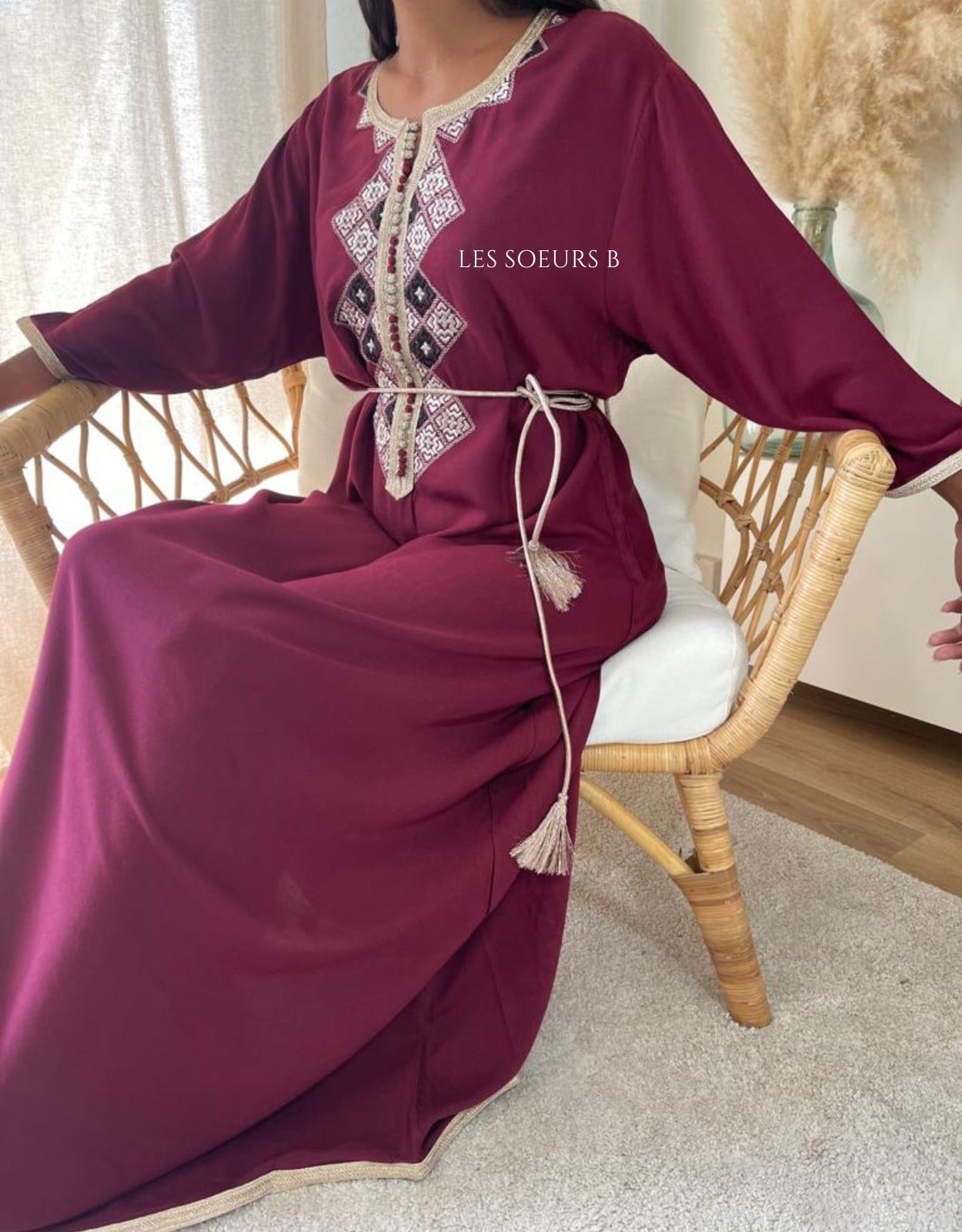 Caftan brodé - Réf - 1064