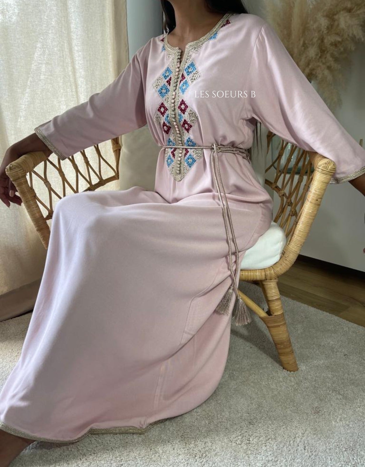 Caftan brodé - Réf - 1064